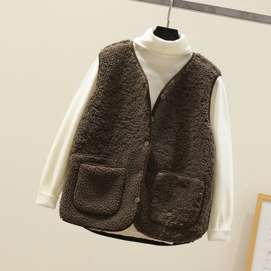 Gilet Sherpa Douillet | Bellecouture
