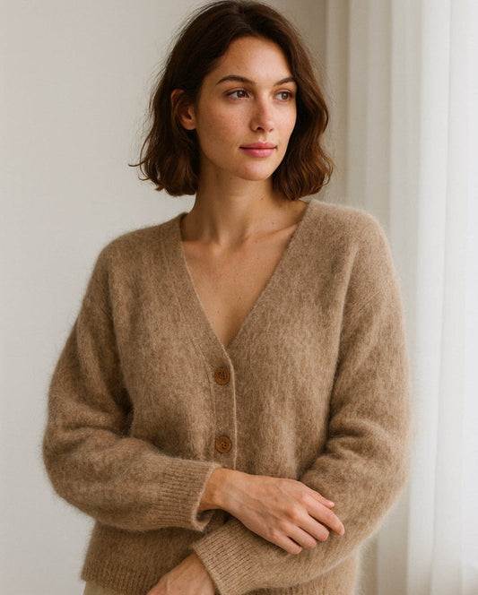 Mode V | Cardigan élégant à col V