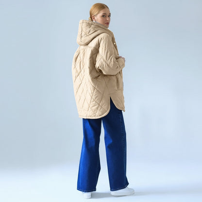 Manteau Matelassé Élégant | Chaleur raffinée & style intemporel